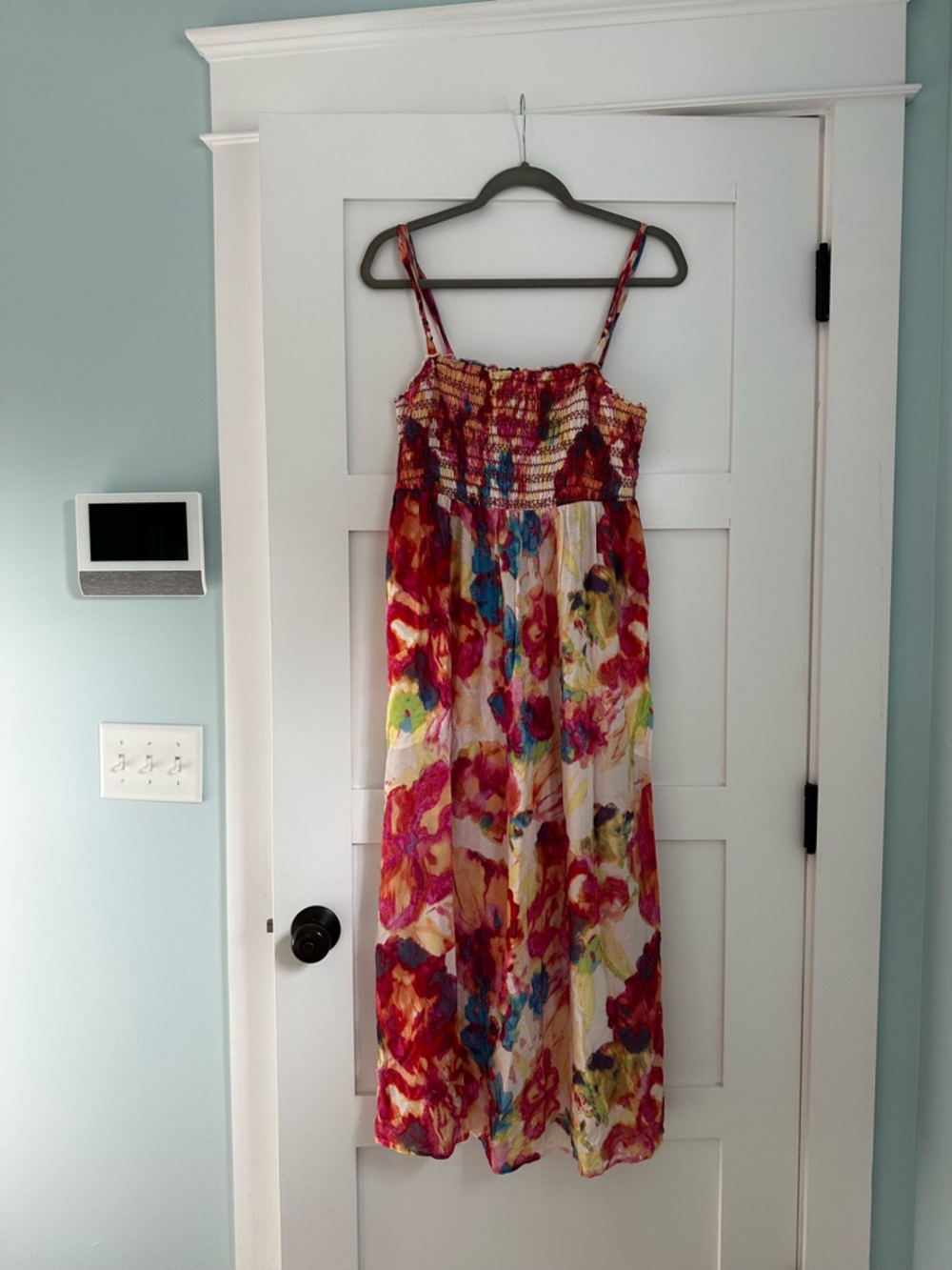 Anthropologie Smocked Floral Dress - Picture 4 of 6